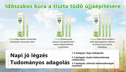 🇭🇺 High-Quality Hungarian Product with Domestic Shipping 🥇 Murwon® Herbal Lung-Cleansing Diffuser 🧄(👨‍⚕️ Effective Help for Cough, Sore Throat, Shortness of Breath, Mucus, Nasal Congestion, Bronchitis, Allergy Symptoms and Lung Problems) ❤️