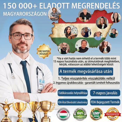 🇭🇺 High-Quality Hungarian Product with Domestic Shipping 🥇 Murwon® Herbal Lung-Cleansing Diffuser 🧄(👨‍⚕️ Effective Help for Cough, Sore Throat, Shortness of Breath, Mucus, Nasal Congestion, Bronchitis, Allergy Symptoms and Lung Problems) ❤️