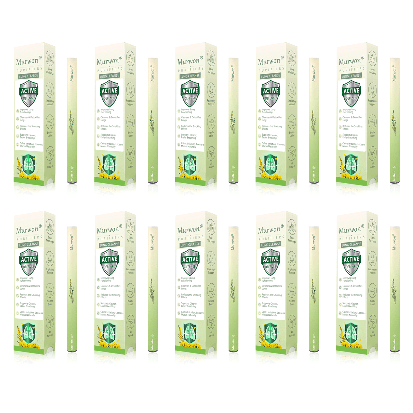 🇭🇺 High-Quality Hungarian Product with Domestic Shipping 🥇 Murwon® Herbal Lung-Cleansing Diffuser 🧄(👨‍⚕️ Effective Help for Cough, Sore Throat, Shortness of Breath, Mucus, Nasal Congestion, Bronchitis, Allergy Symptoms and Lung Problems) ❤️