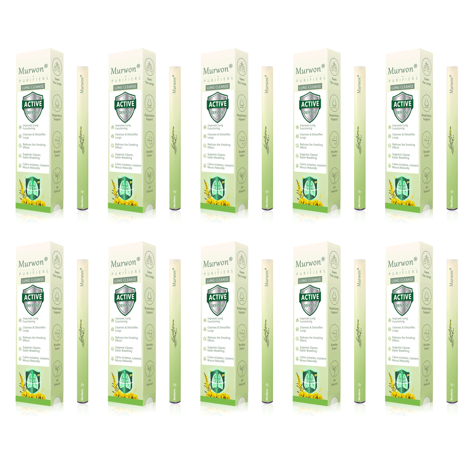 🇭🇺 High-Quality Hungarian Product with Domestic Shipping 🥇 Murwon® Herbal Lung-Cleansing Diffuser 🧄(👨‍⚕️ Effective Help for Cough, Sore Throat, Shortness of Breath, Mucus, Nasal Congestion, Bronchitis, Allergy Symptoms and Lung Problems) ❤️