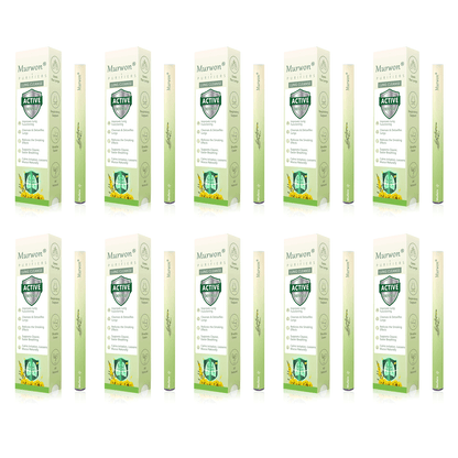 🇭🇺 High-Quality Hungarian Product with Domestic Shipping 🥇 Murwon® Herbal Lung-Cleansing Diffuser 🧄(👨‍⚕️ Effective Help for Cough, Sore Throat, Shortness of Breath, Mucus, Nasal Congestion, Bronchitis, Allergy Symptoms and Lung Problems) ❤️